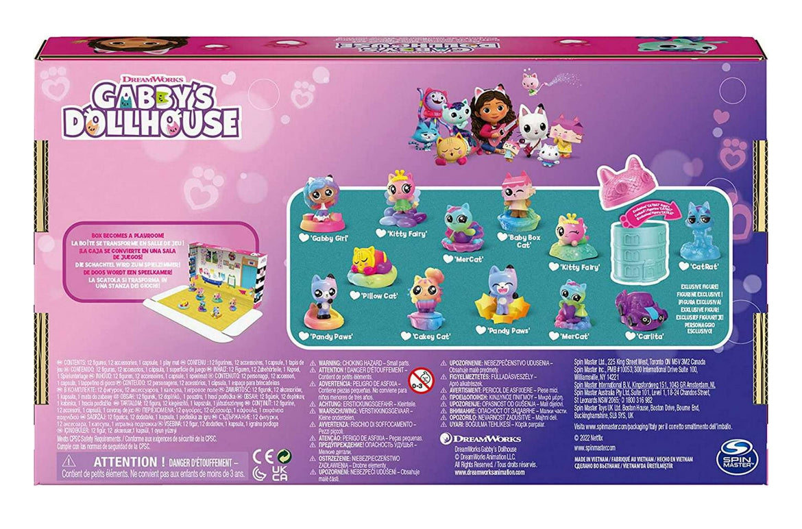 Gabby’s Dollhouse Meow-mazing Mini Figures 12-Pack 43706