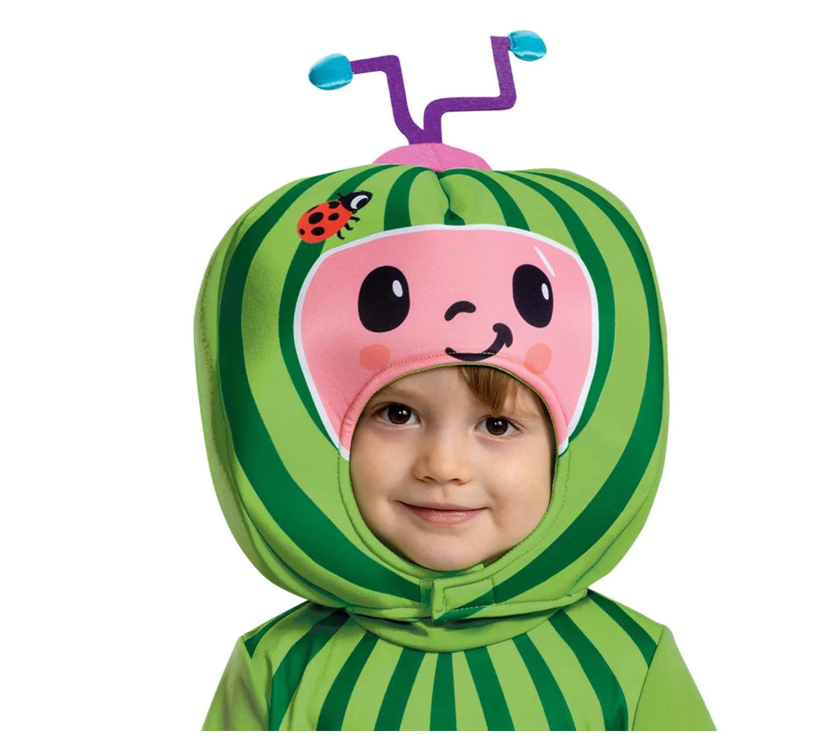 Cocomelon Melon Toddler 2T Dress Up Halloween Costume 04208