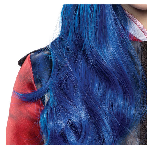 Disney Descendants 3 Blue Evie Wig Halloween Costume Accessory 01669