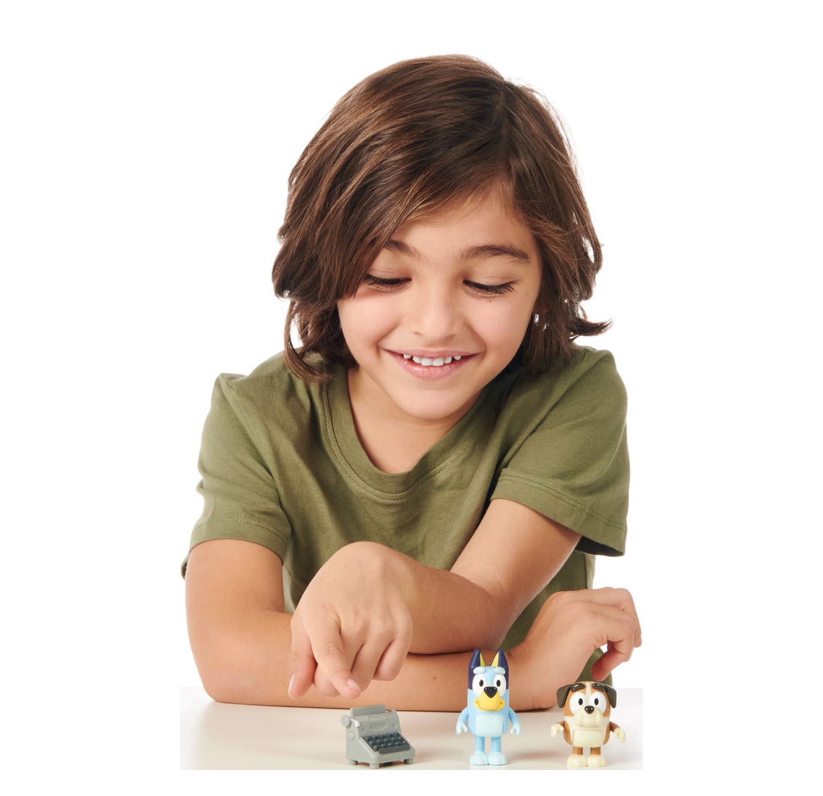 Bluey, School Friends Winton & Bluey, 2-Pack, 2.5” Figures 17342