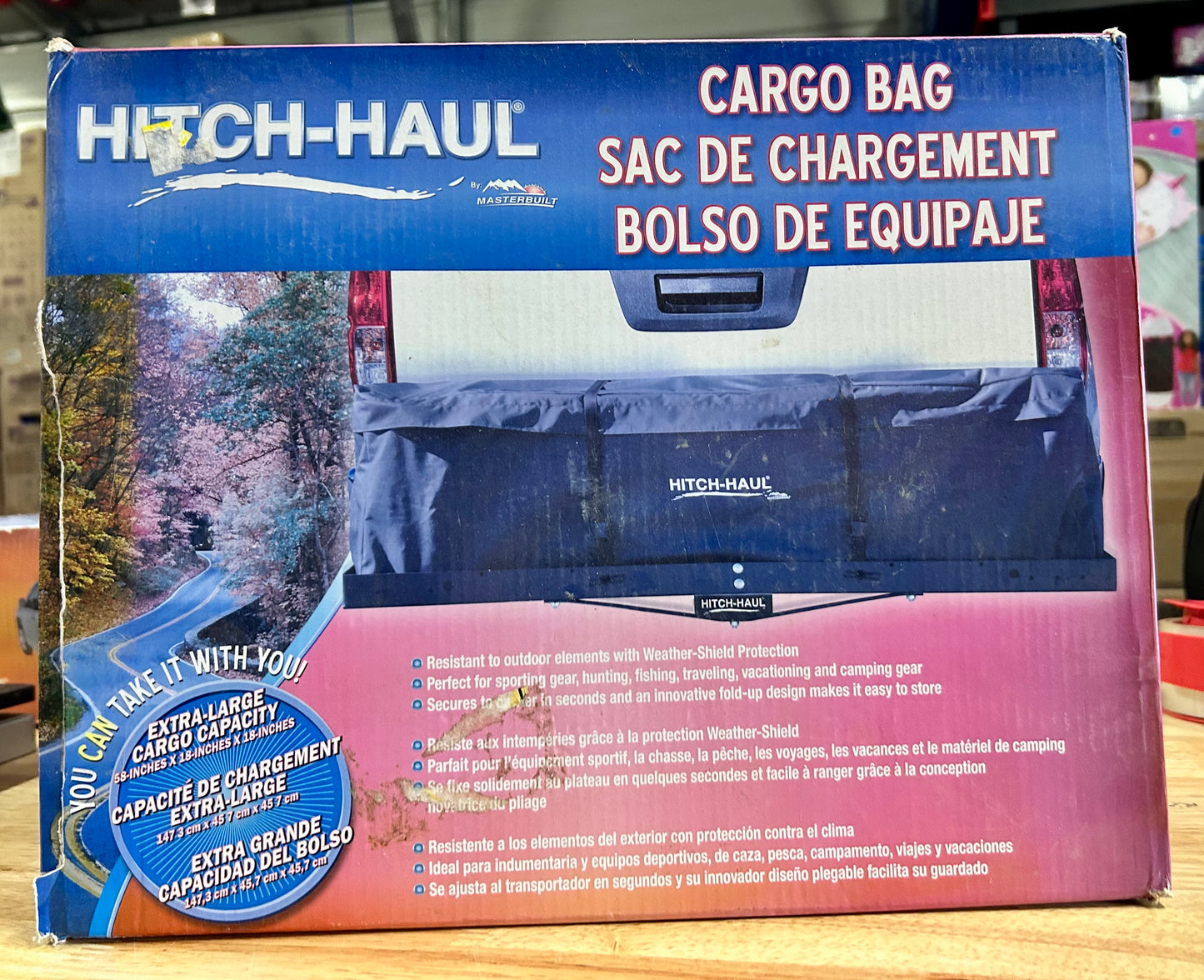 Masterbuilt Hitch-Haul Cargo Bag, Black 26996