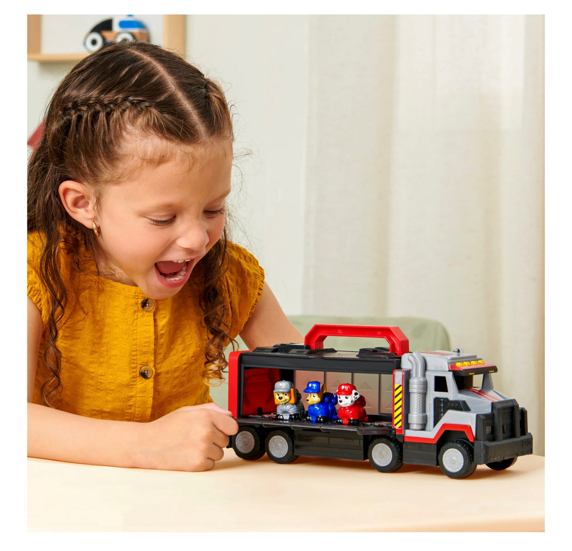 Paw Patrol Big Truck Pups Micro Movers Al Truck Storage Case 34382
