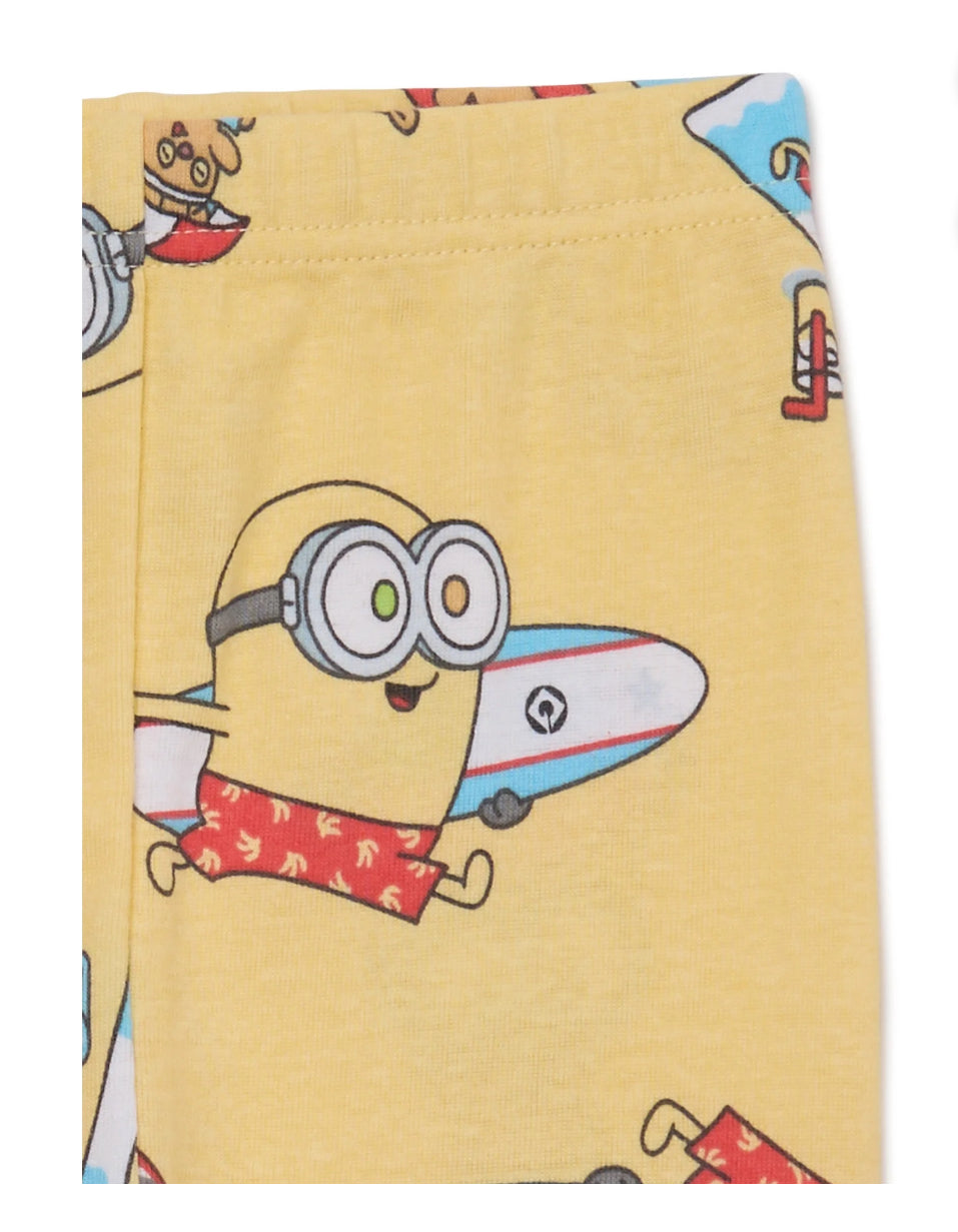 Minions Summer Toddler Pajama Set, 2-Piece