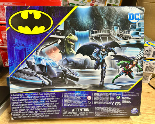 Batman Bat-Tech Flyer with 2 Action Figures and 10 Accessories 37526