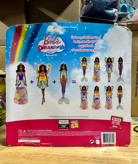 Barbie DreamTopia Rainbow Cove FairyTale Dress Doll Set 582741