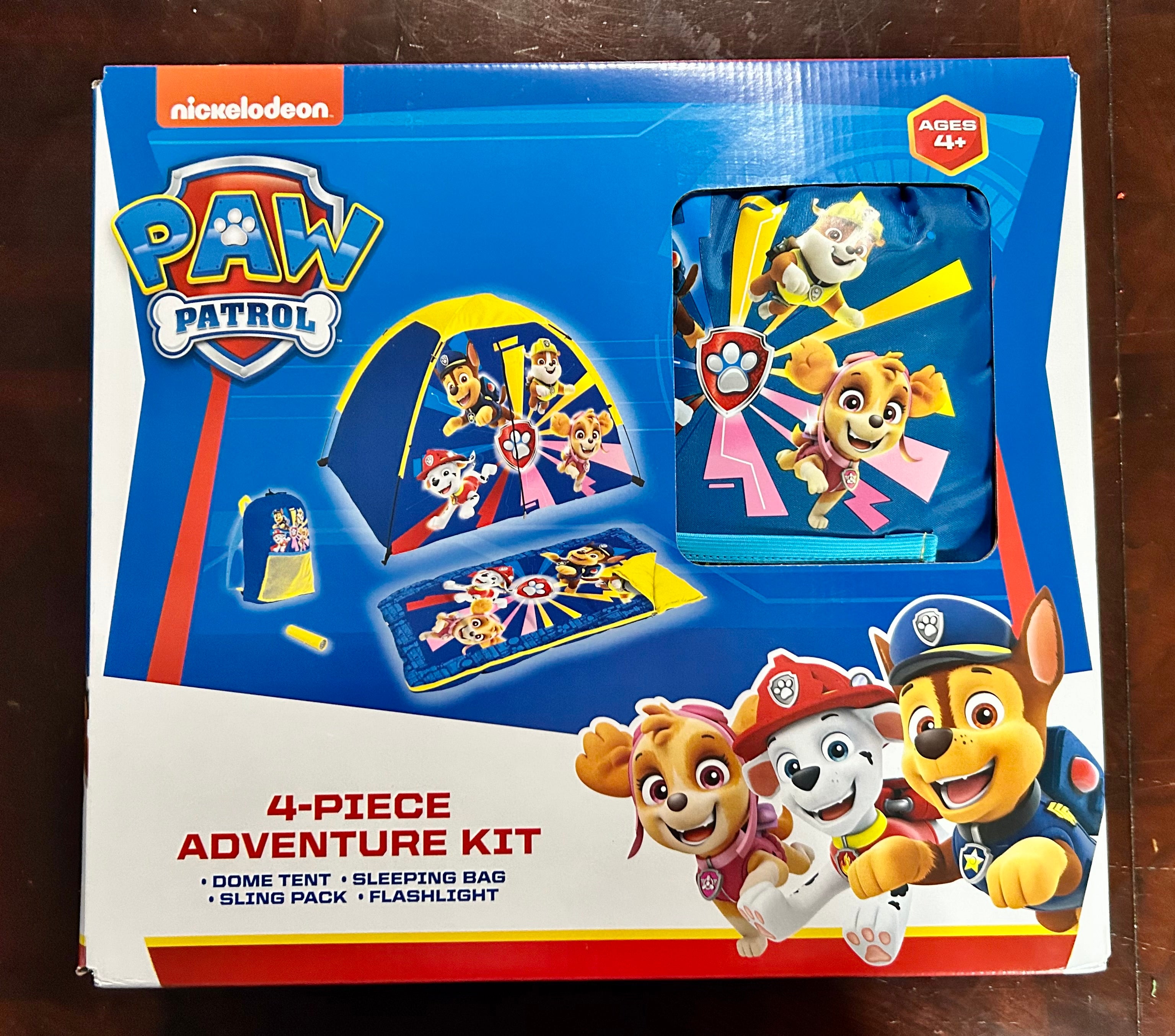 Paw Patrol 4-Piece Adventure Tent & Camping Set 11795 – Cove Toy House