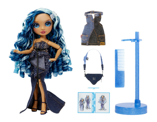 Rainbow High Fantastic Fashion Skyler Bradshaw - Blue 11” Fashion Doll 58737