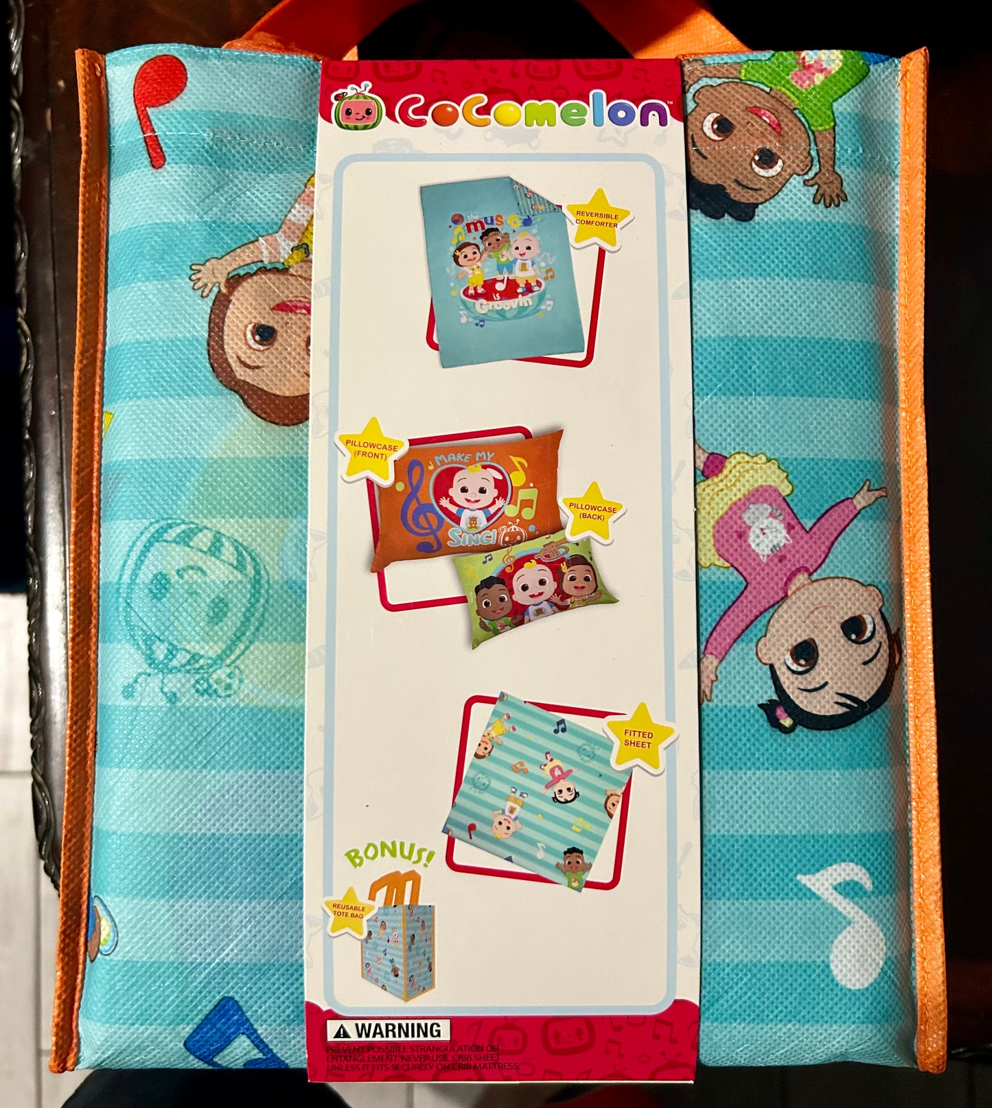 CoComelon 3 Pc Toddler Bed Set 00063