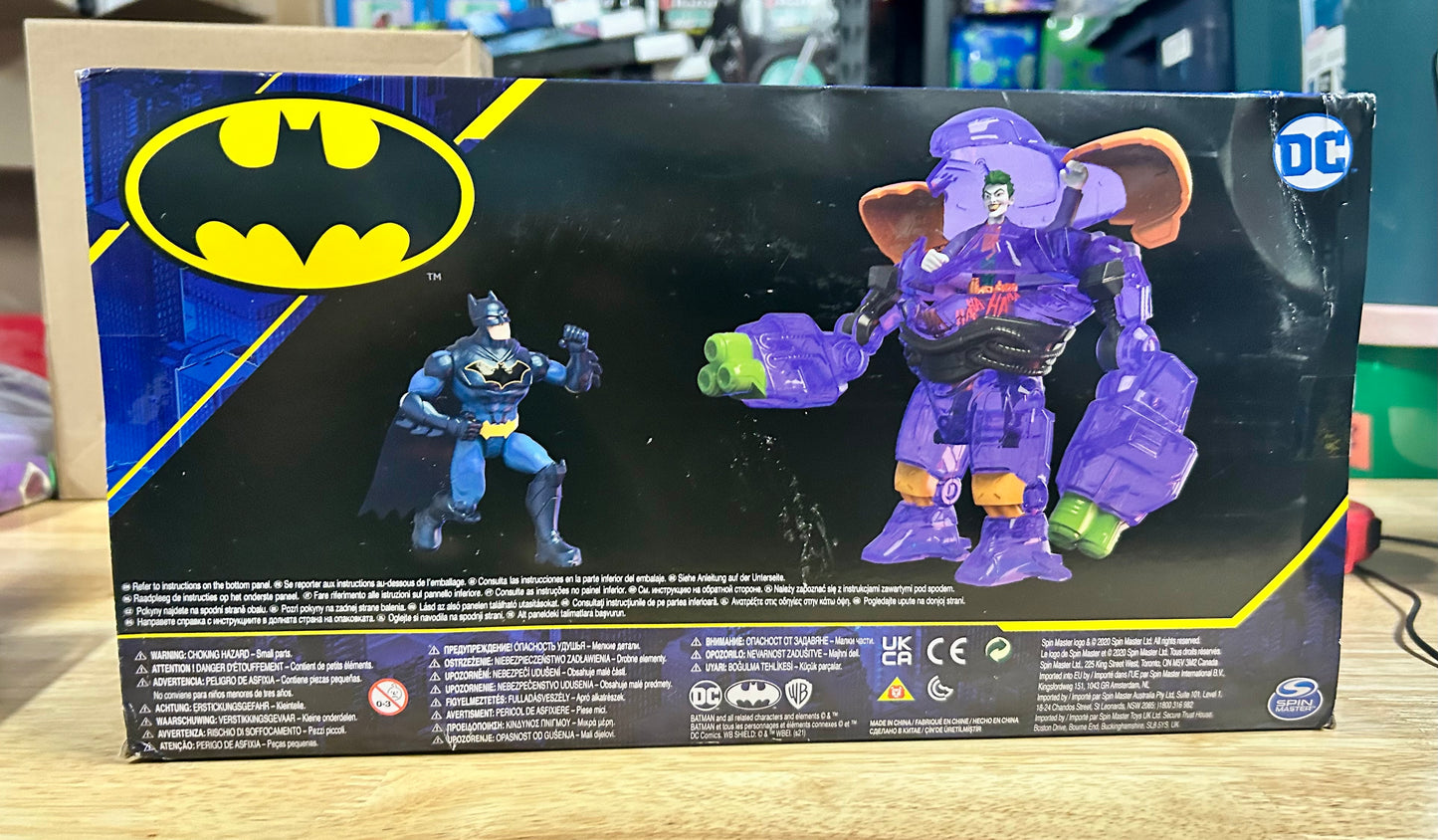 Batman 4-inch The Joker Vs. Batman Action Figure Set (Walmart Exclusive) 36840