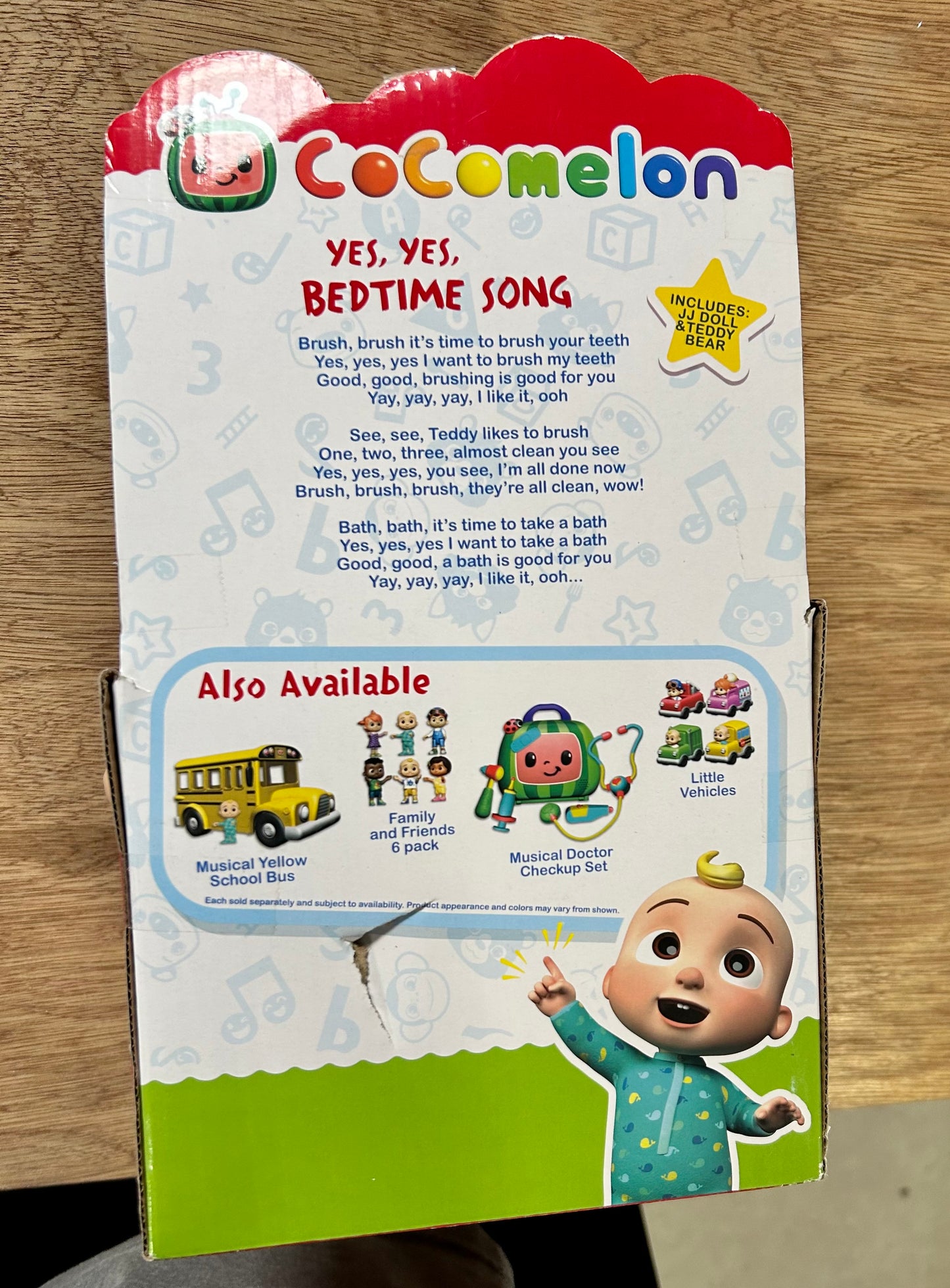 CoCoMelon Musical Bedtime JJ Doll 38644