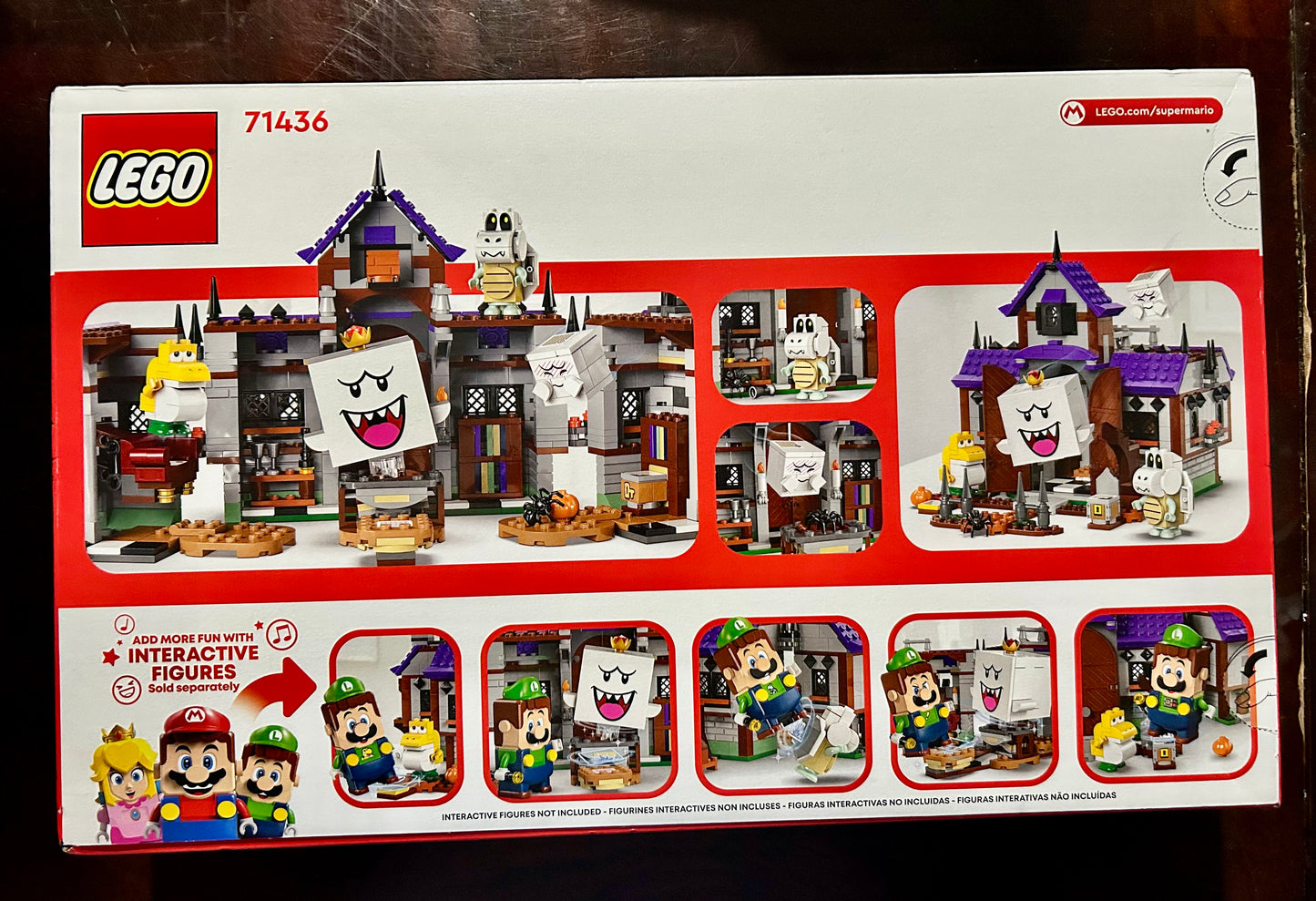 LEGO 71436 Super Mario King Boo's Haunted Mansion Set 39182