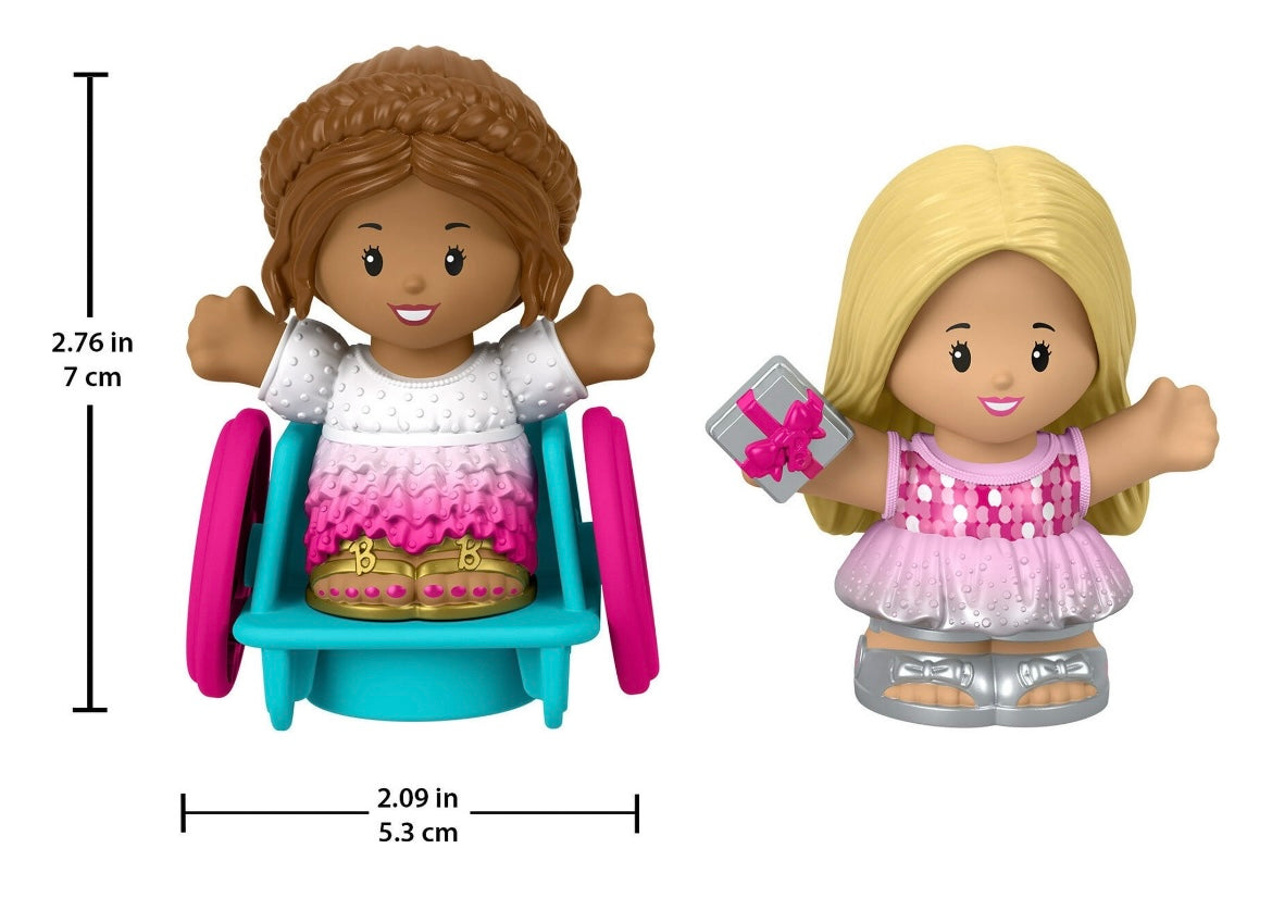Fisher-Price Little People Barbie Party 2-Figure Pack 05548
