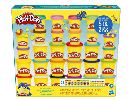 Play-Doh Big Pack of Colors Play Dough Set - 28 Color 857883