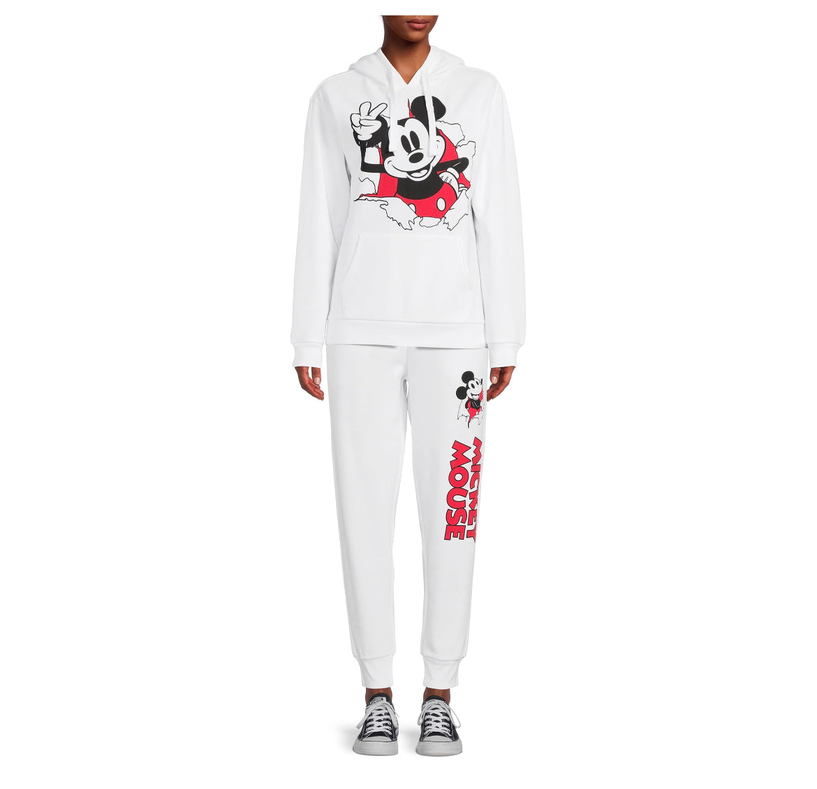 Mickey Mouse Junior's Graphic Print Hoodie