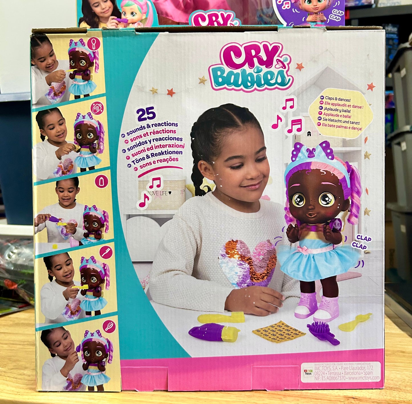 Cry Babies Emma's Morning Routine Interactive 13.6" Baby Doll 921504