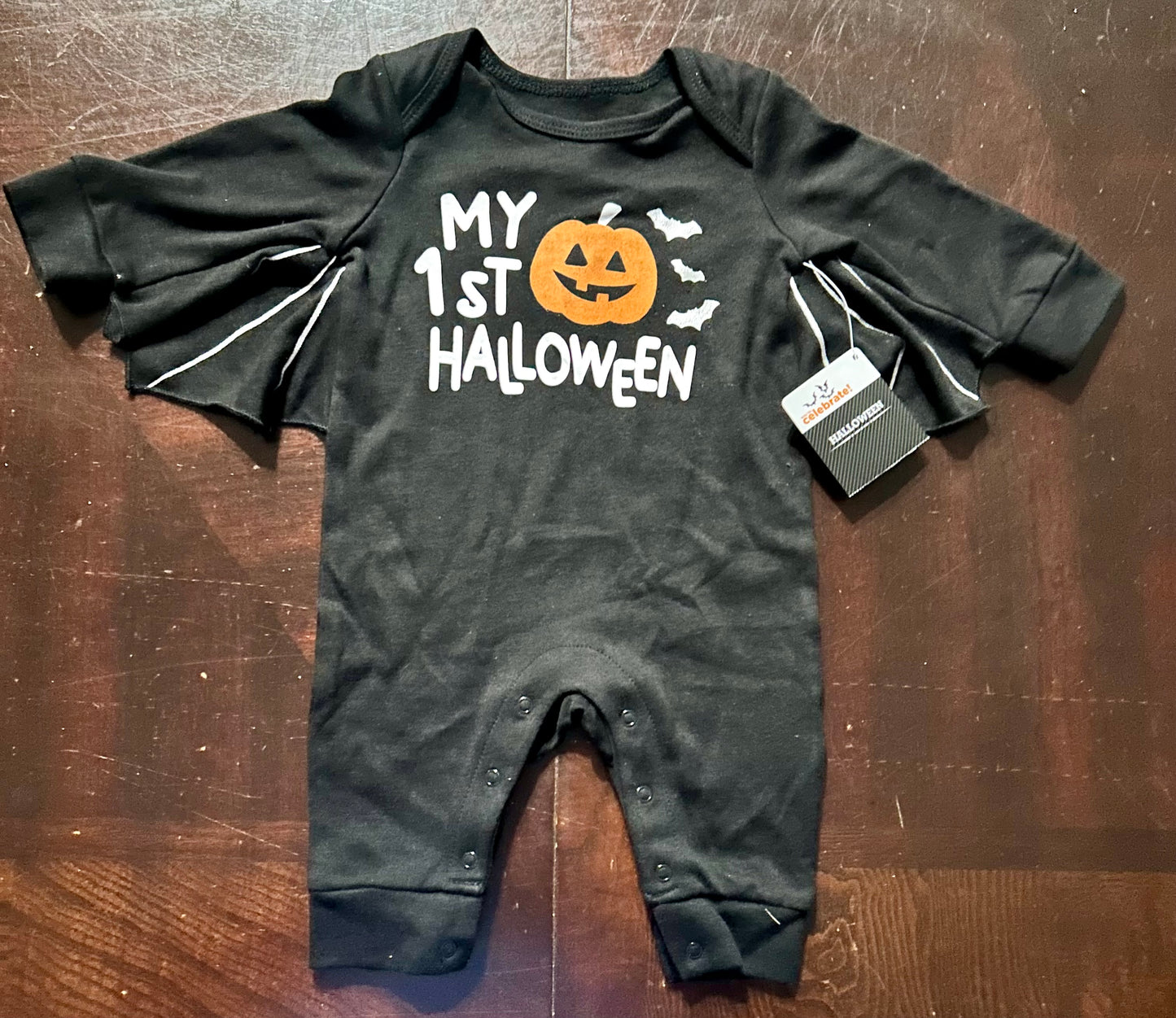My 1st Halloween Baby Romper 0-3M 64073