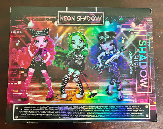 Rainbow Vision Shadow High Neon Shadow Mara Pickett Fashion Doll 58274
