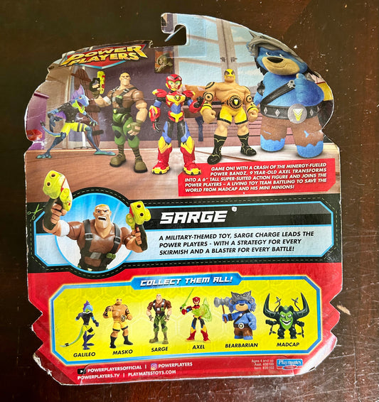 Power Players Sarge Basic Figure 38102