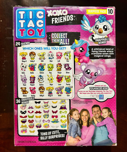 Tic Tac Toy XOXO FRIENDS Multi Pack Surprise, Pack 10-of-12 40273