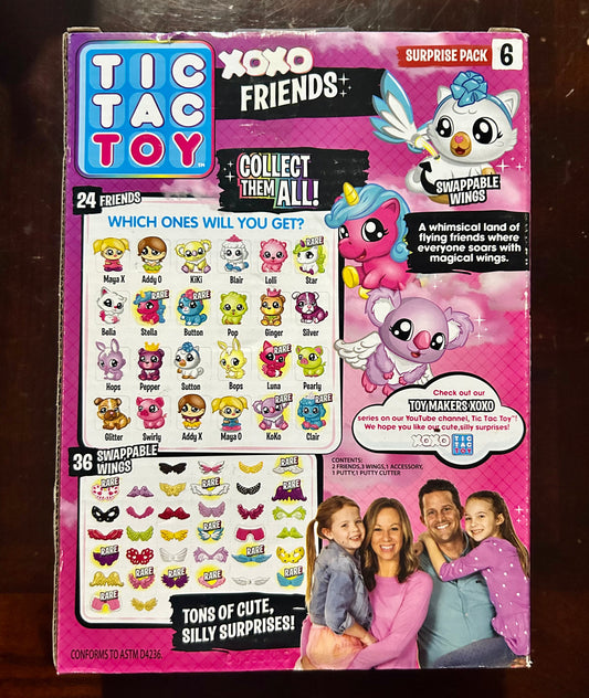 Tic Tac Toy XOXO FRIENDS Multi Pack Surprise, Pack 6-of-12 40269