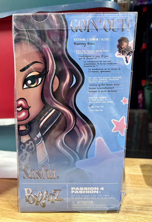 Bratz Goin’ Out! Sasha Fashion Doll with Accessories 52422