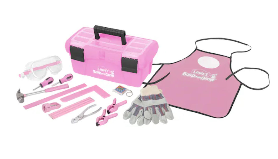 Lowe’s Build and Grow 16-Piece Kids Tool Set 63719