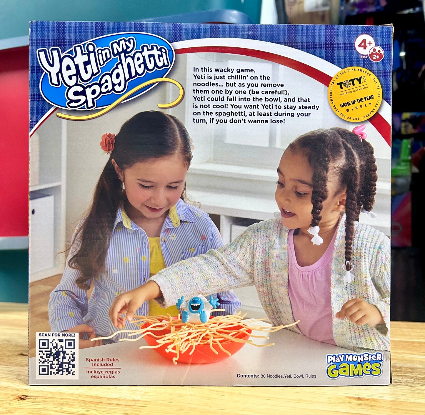 PlayMonster: Yeti in My Spaghetti Board Game 06958