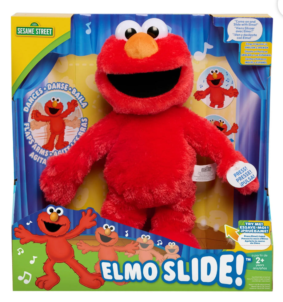 Sesame Street Elmo Slide Singing and Dancing 14” Plush 576539