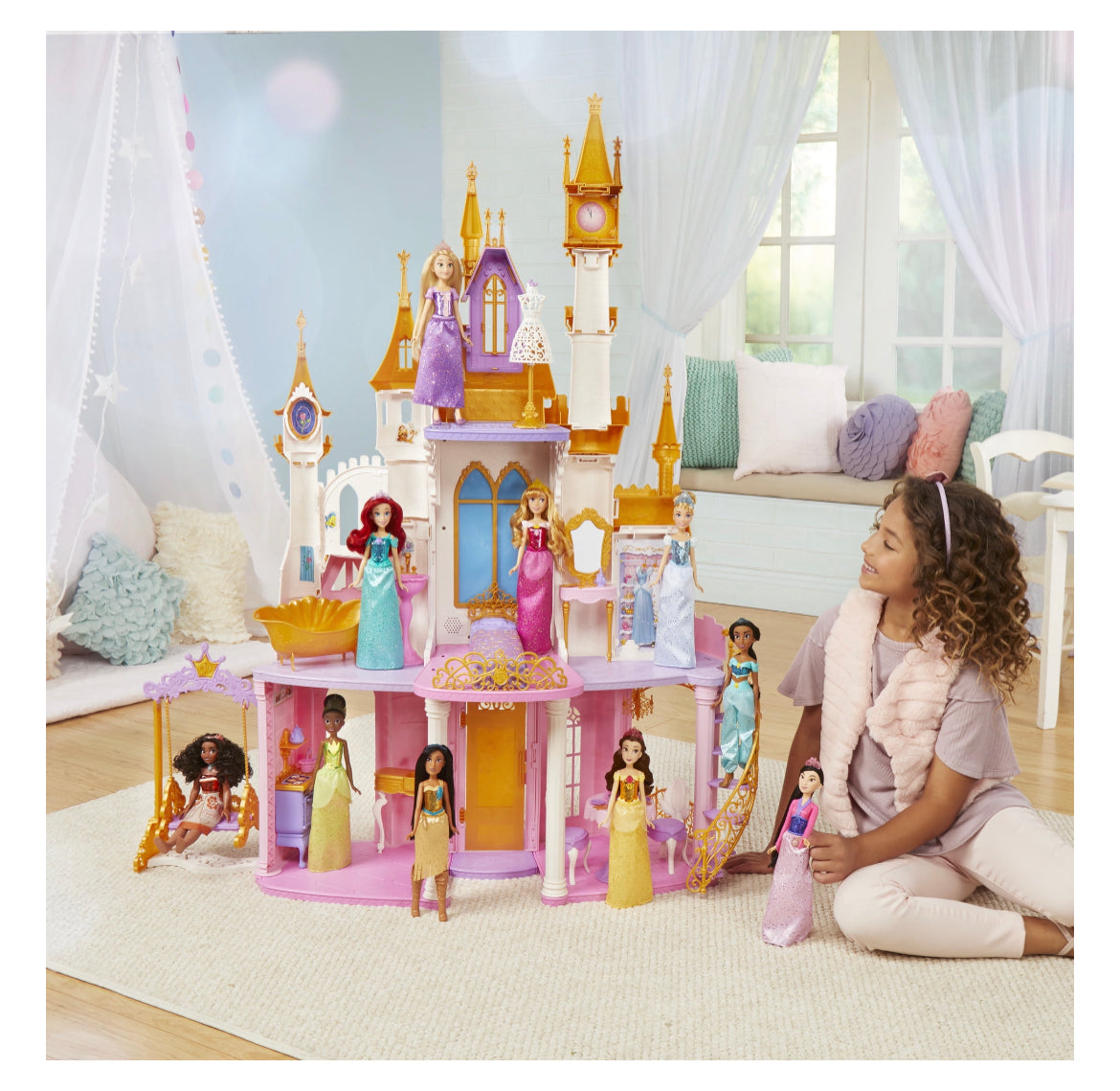 Disney Princess Ultimate Celebration Castle Doll House 840557