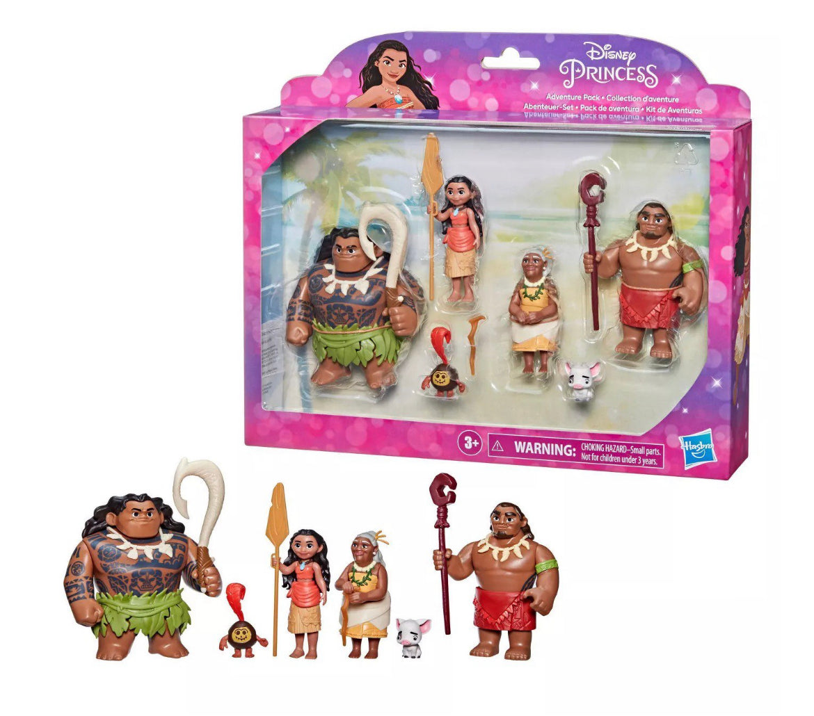 Disney Princess Moana Adventure Pack Figure Set 14677