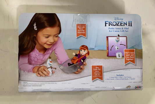 Disney Frozen 2 Petite Anna & Olaf Ice Canoe Gift Set 20307