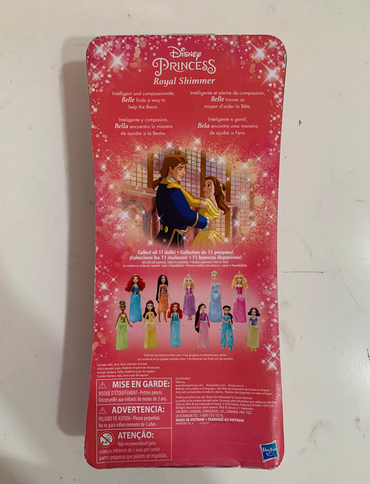 Disney Princess Royal Shimmer Belle Sparkly Shirt 73688