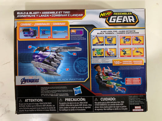 Nerf Assembler Gear Marvel Avengers Black Panther Blaster 75666
