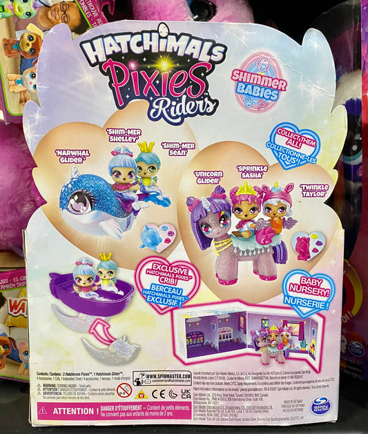 Hatchimals Pixies Riders Pixie Twin Baby Riders Set 37197