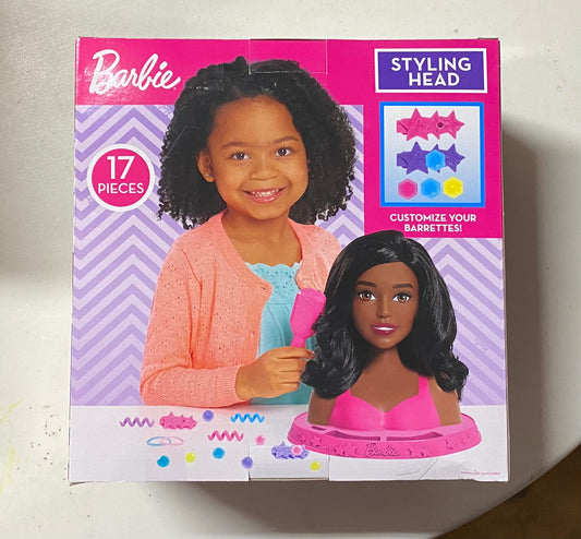 Barbie Small Styling Head - Black Hair 63713E