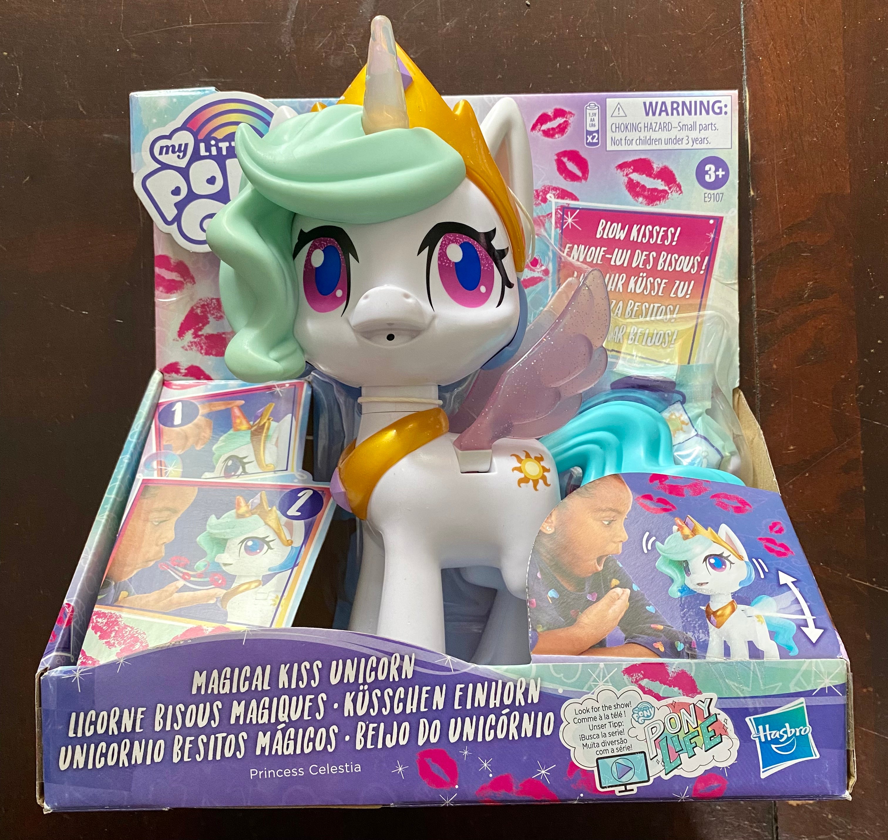 My Little Pony Magical Kiss Unicorn Princess Celestia 11” Figure 71827 –  Cove Toy House