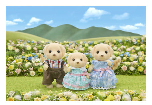 Calico Critters Yellow Labrador Family 21785