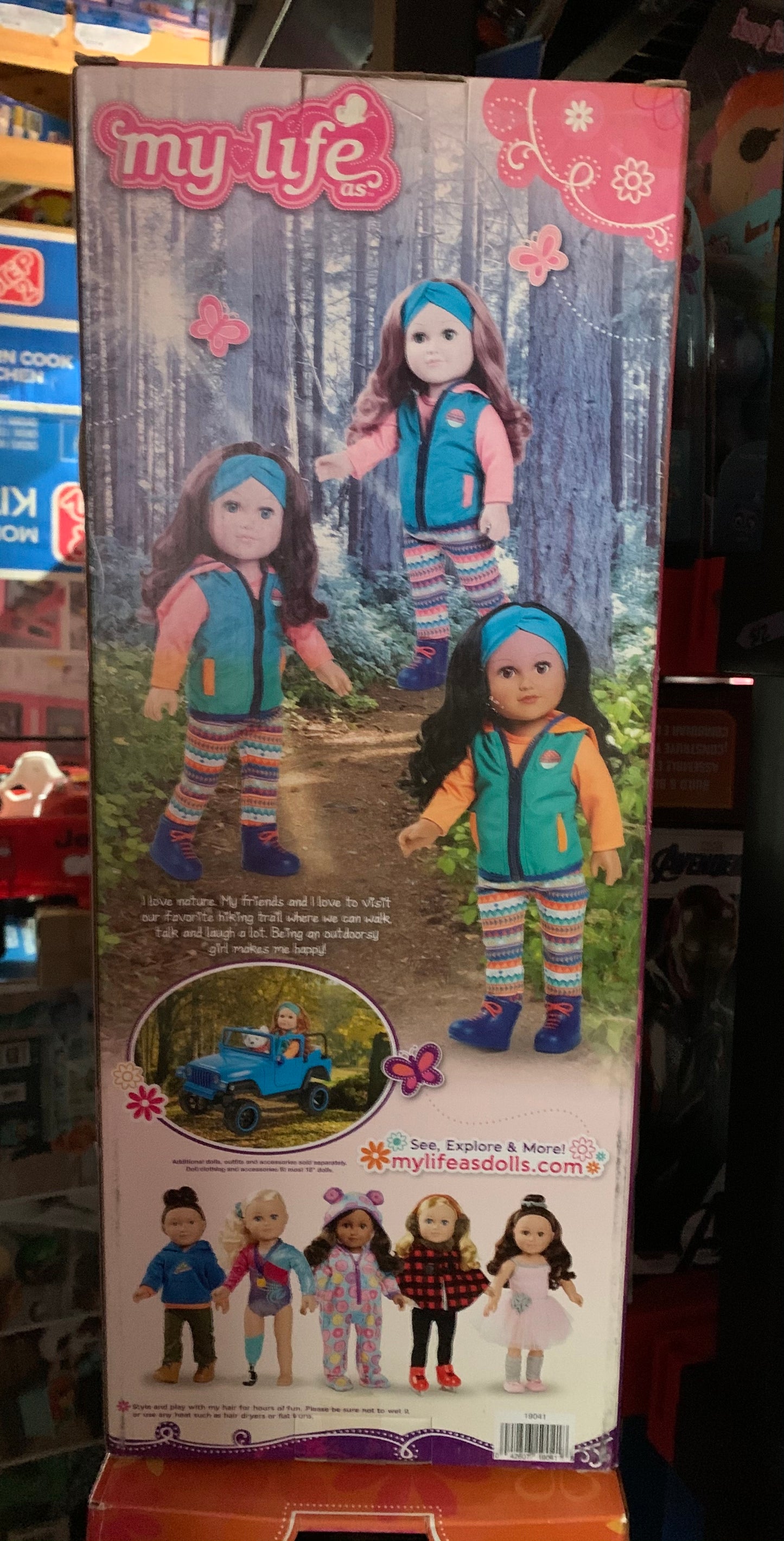 My Life As 18” African American Outdoorsy Girl Doll 19041