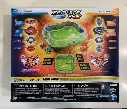 BeyBlade Burst Rise Hypersphere Infinity Brink Battle Set 95288