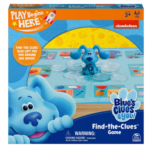 Blue's Clues & You Find the Clues Board Game 32237