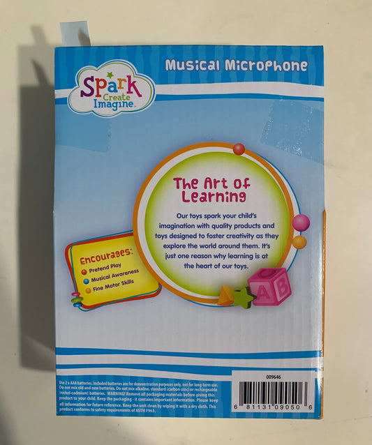 Spark Create Imagine Musical Microphone 09050