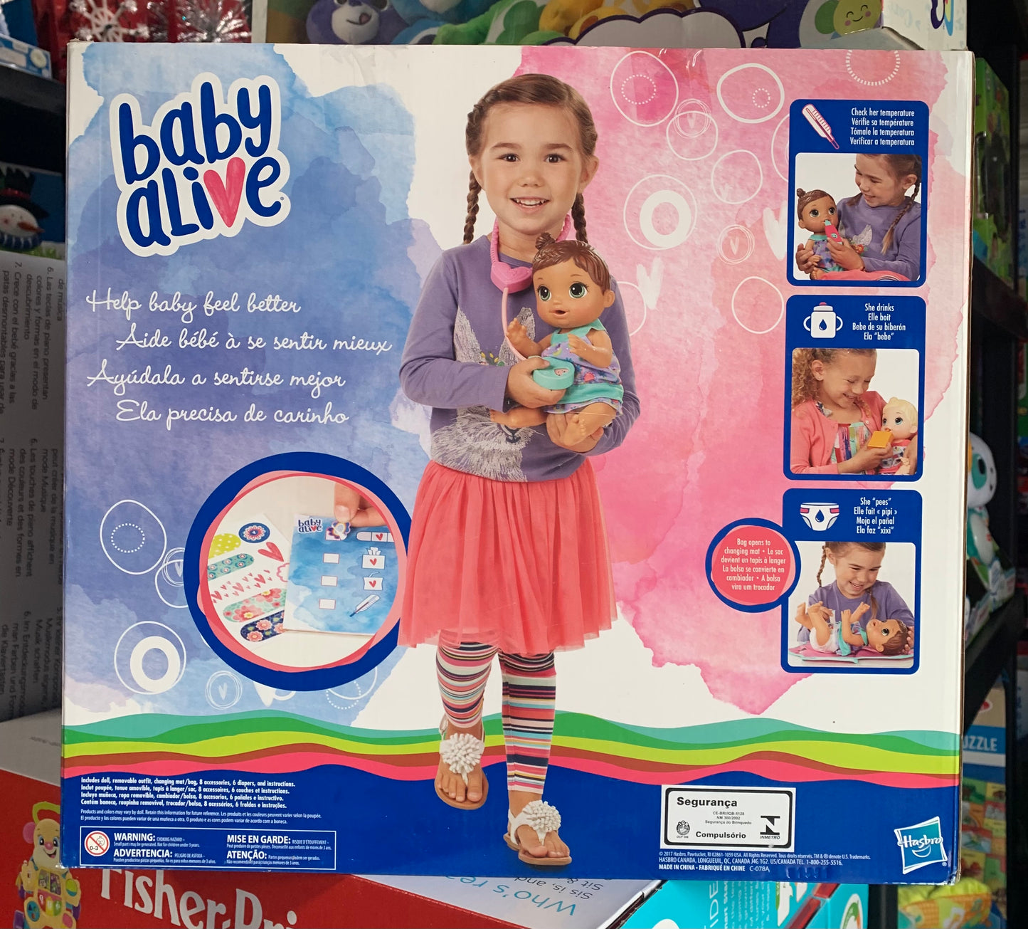Baby Alive Make Me Feel Better Blonde Doll 68660