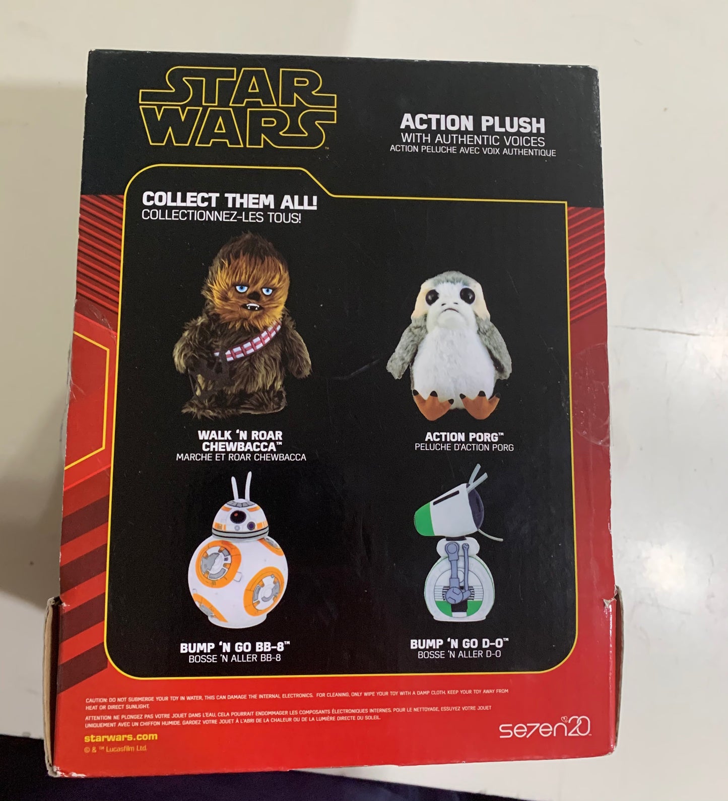 Star Wars Bump N Go R2-D2 8” Plush 15650A