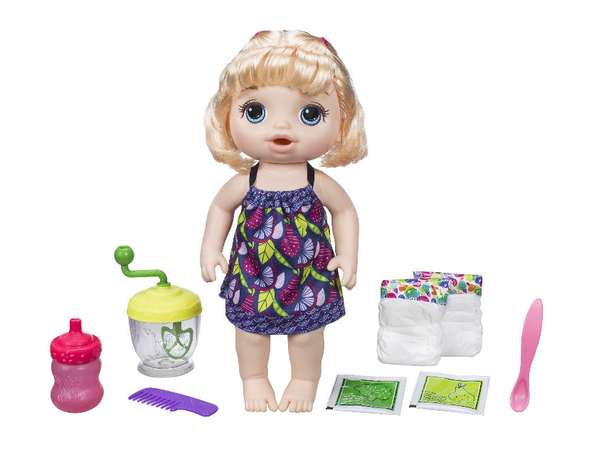 Baby Alive Sweet Spoonfuls Baby Blonde Doll 62660