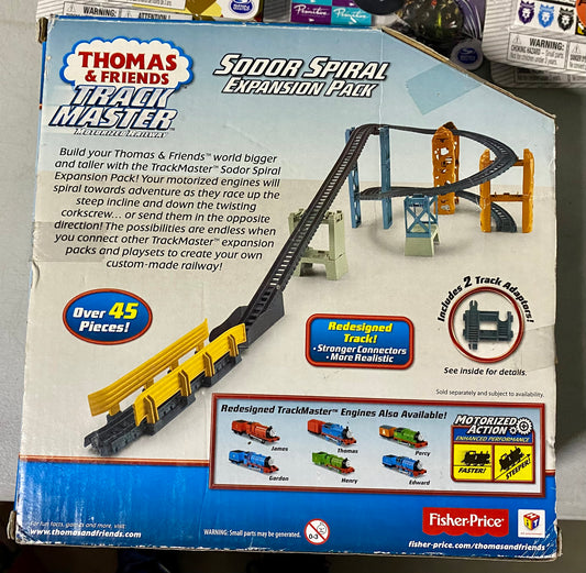 Thomas & Friends Track Master Motorized Railway Sodor Spiral Expansion Pack 35053