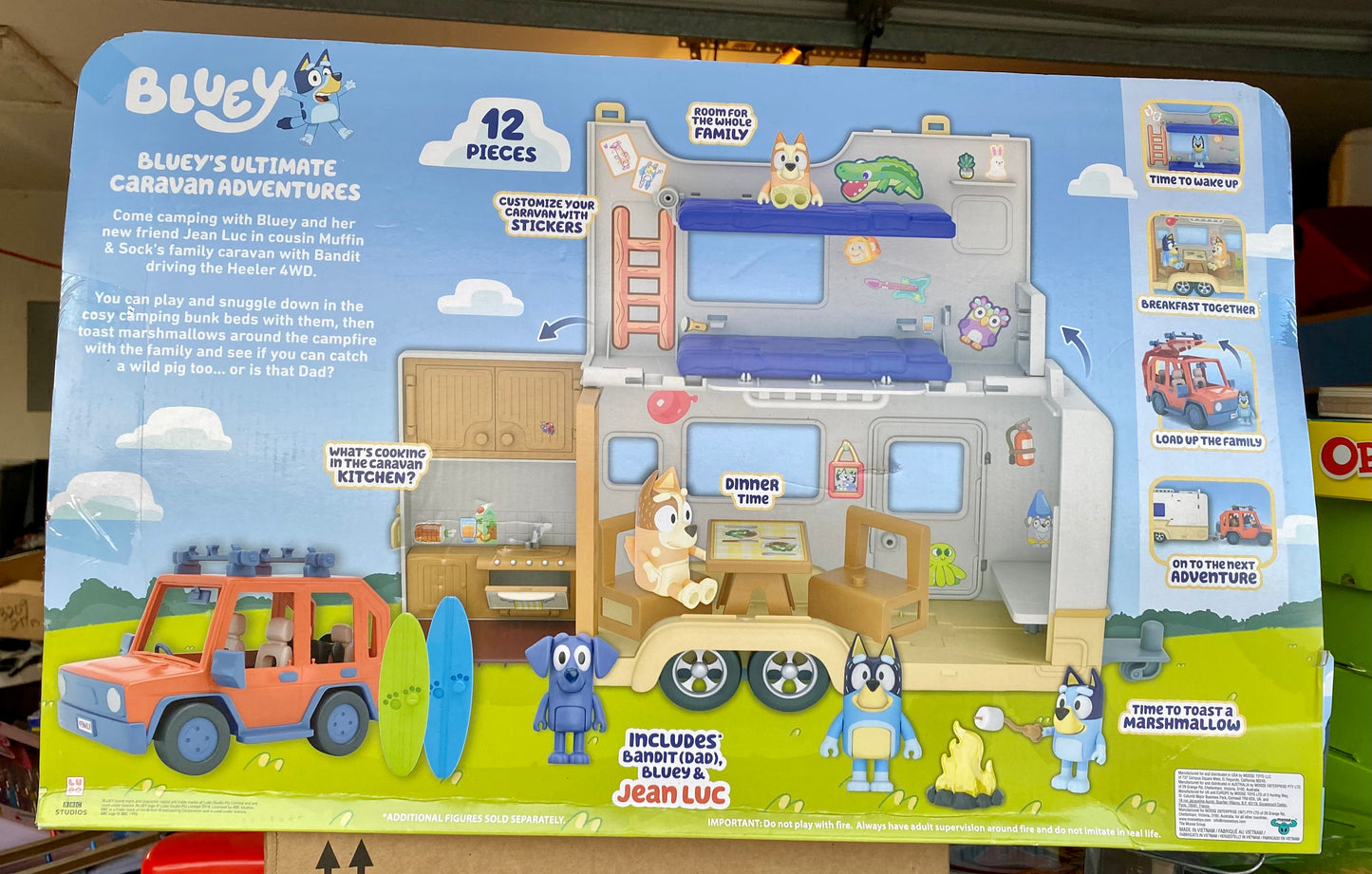 Bluey Ultimate Caravan Adventures Camper Playset 13096