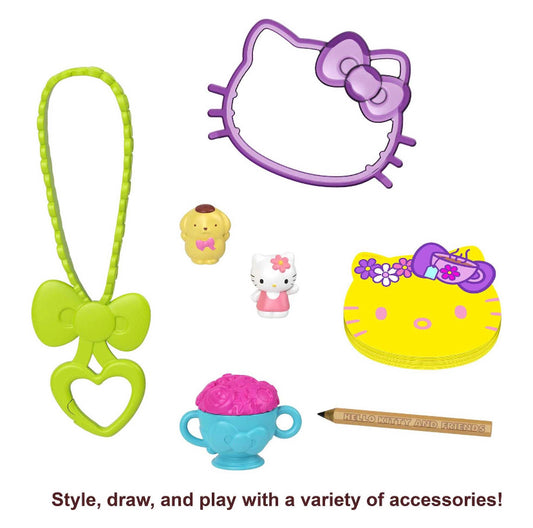 Hello Kitty Tea Party Compact Stationery Notepad 92175