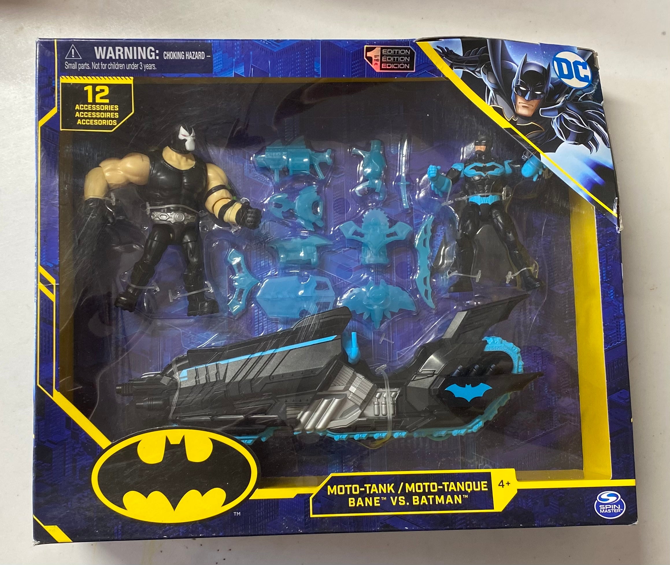 Spin Master Batman Moto-Tank with Bane Set [Review] 
