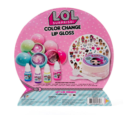 LOL Surprise! Color Change Lip Gloss Set 84669