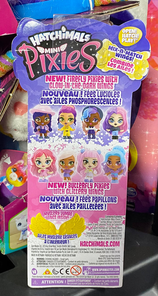Hatchimals Mini Pixies 2-Pack With Jumbo Wings 35444-09